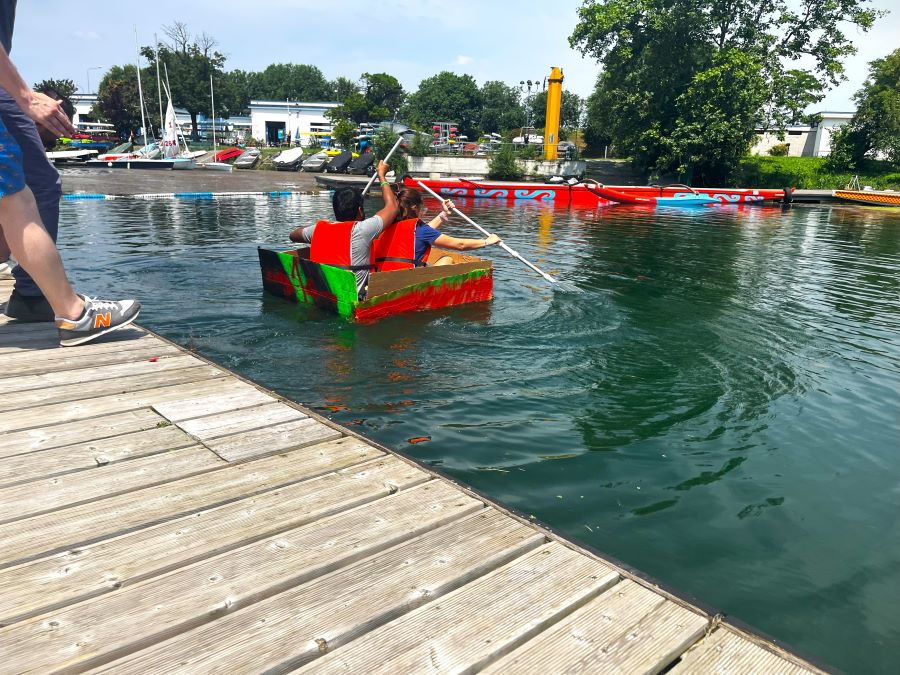 Il team building Carton Boat di TraceOne - 0