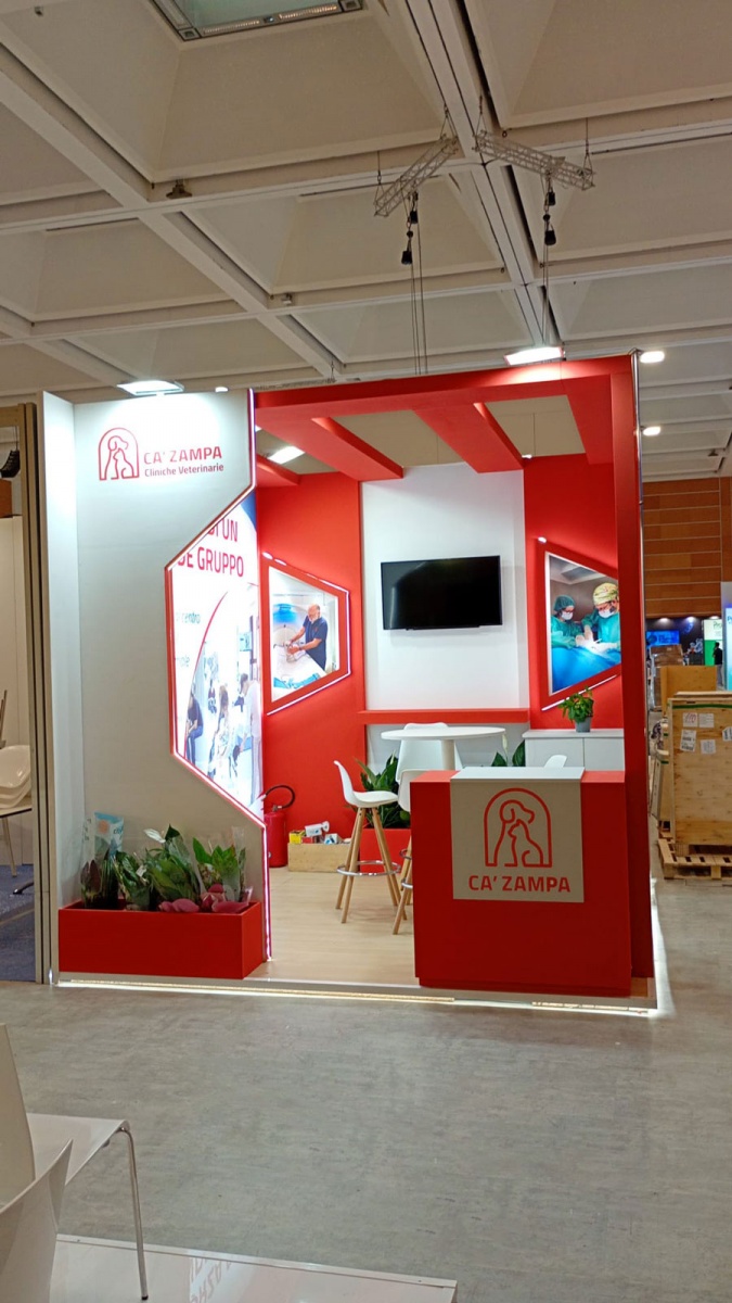 Ca' Zampa alla fiera SCIVAC 2026: valorizzare la brand identity e creare impatto visivo in solo 9 m² - 1