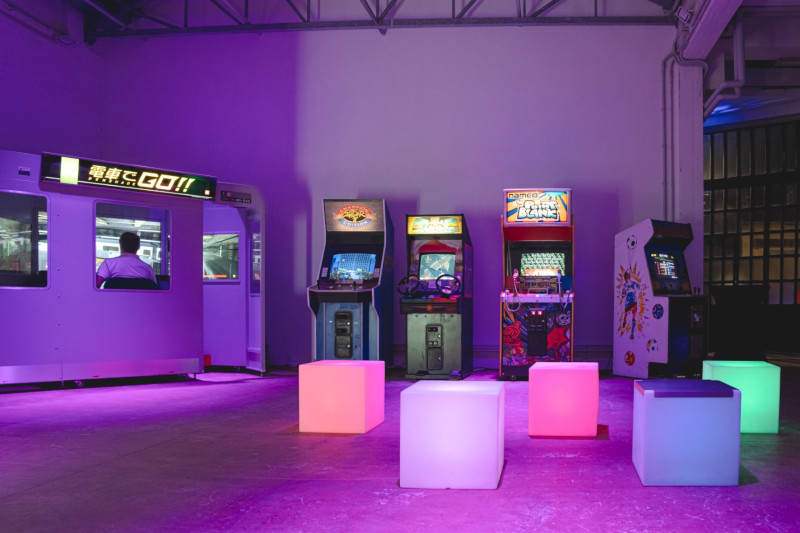Organizzazione decimo anniversario aziendale Sparkfabrik con tema Arcade a Milano - 0