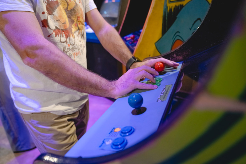 Organizzazione decimo anniversario aziendale Sparkfabrik con tema Arcade a Milano - 2