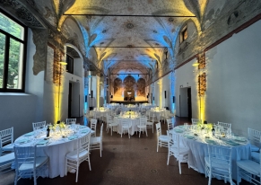 Un evento aziendale di prestigio curato in ogni dettaglio, tra eleganza storica e sapori italiani per IPG Health